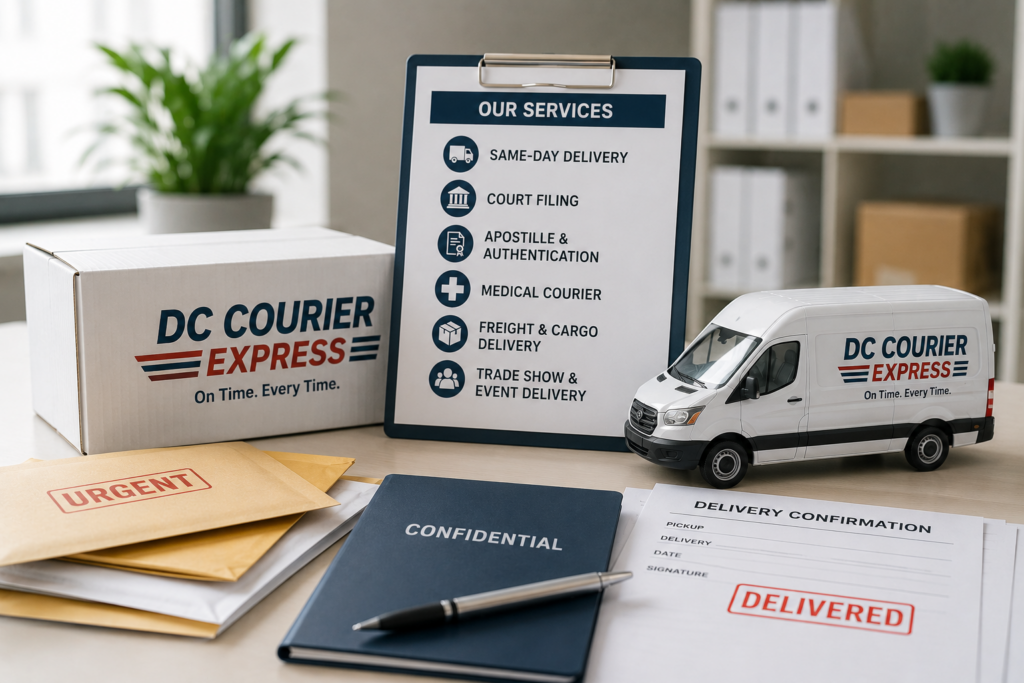 Courier Service Across the DMV Region