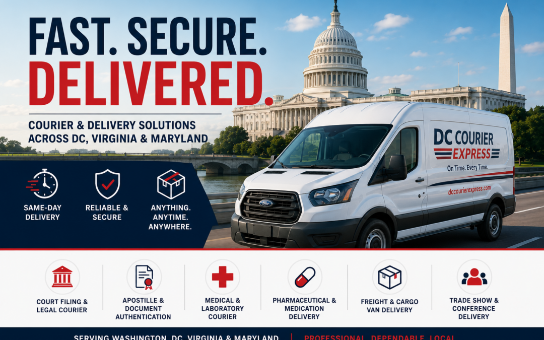 DC Courier Express Expands Reliable Courier and Delivery Services Across Washington, DC, Virginia, and Maryland